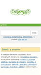 Mobile Screenshot of cojemy.pl
