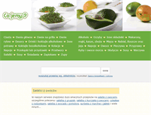 Tablet Screenshot of cojemy.pl